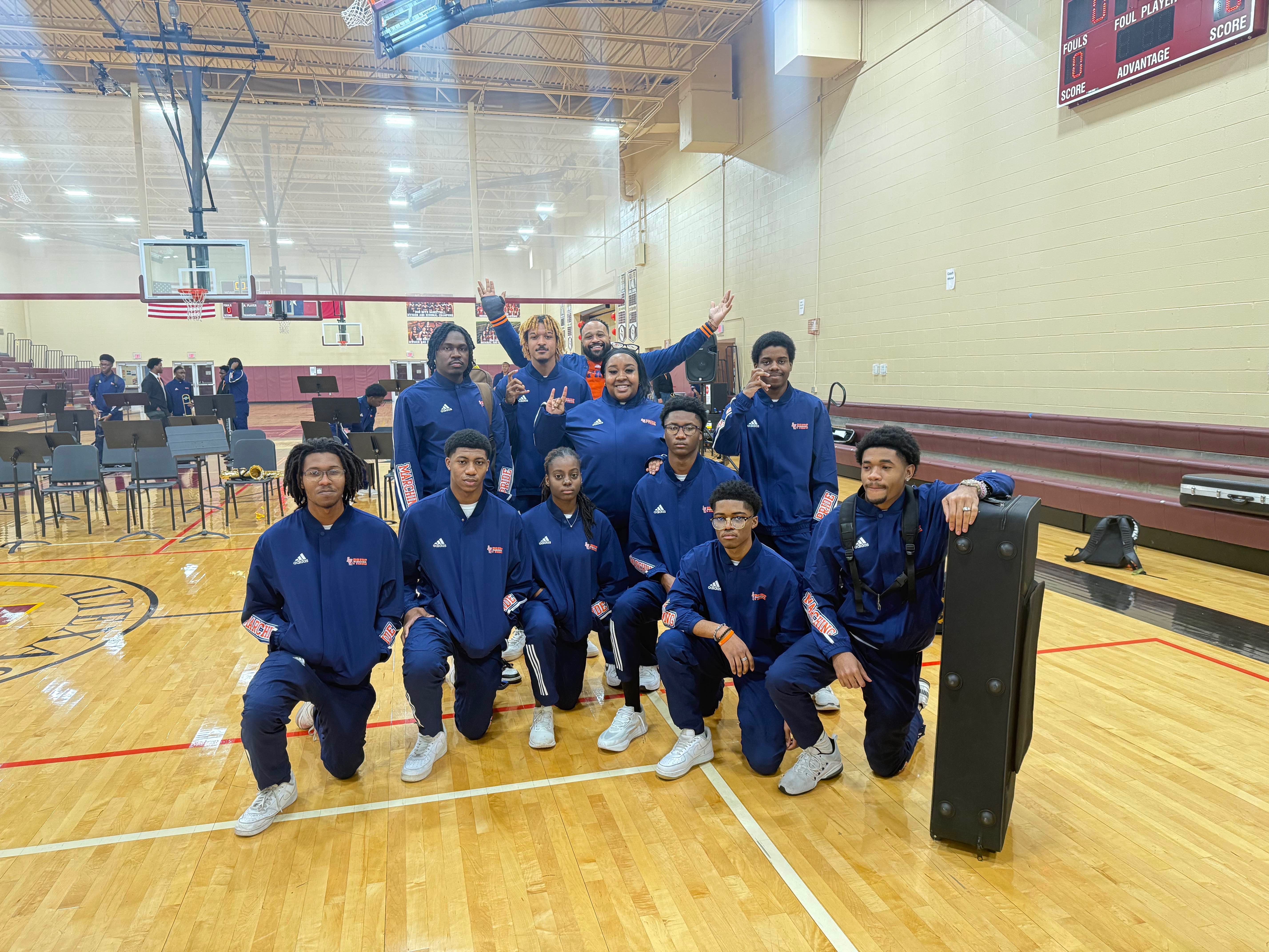 Tuning in with the concert and jazz bands